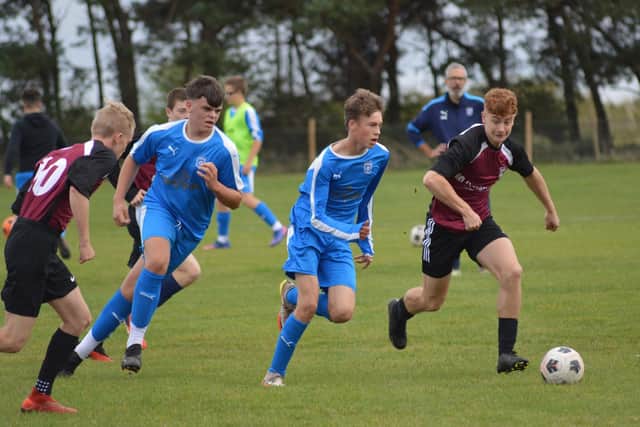 Heslerton Under-16s Pirates took on Fulford City in the York FA Junior Cup. Photo by Cherie Allardice