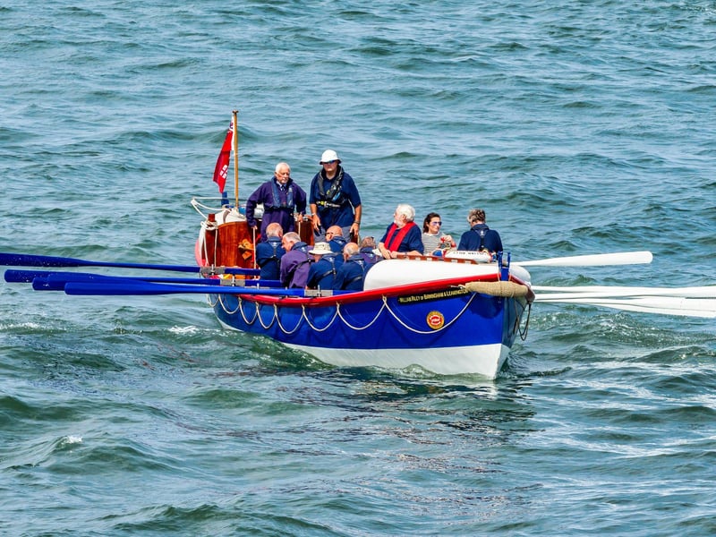 Whitby's old lifeboat, William Riley.
picture: Brian Murfield.