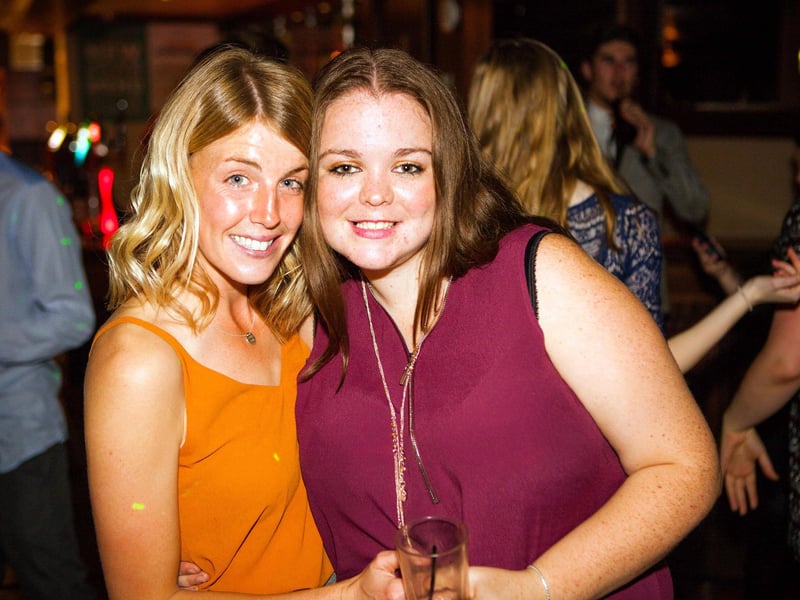 Cheeky girls Jess & Kim in Blue Lounge.