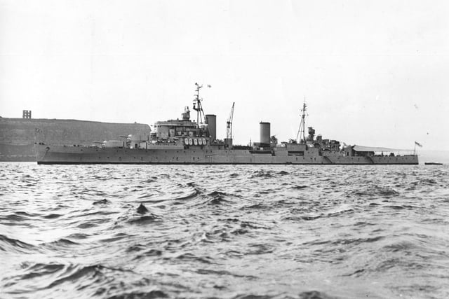 HMS Swiftsure in 1951.