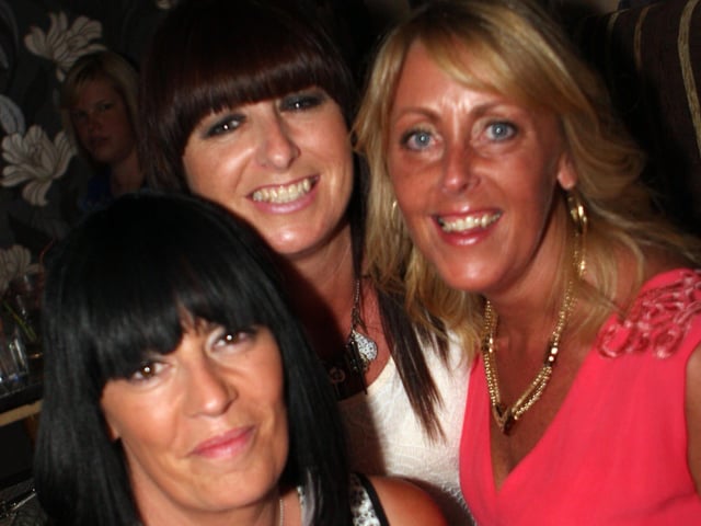 Donna, Juley & Helen celebrating Helen's birthday in Snowy's