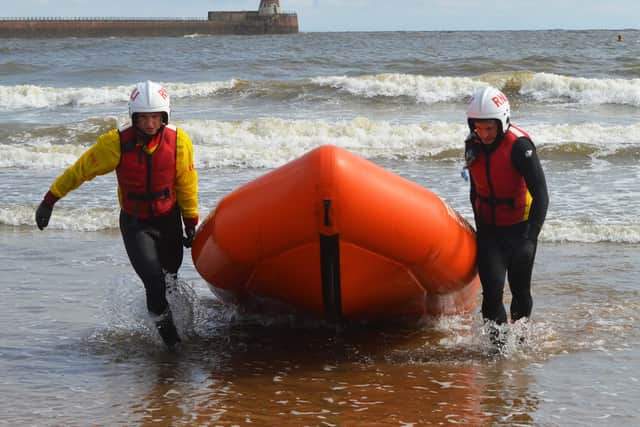 Lifeguard supervisor training.