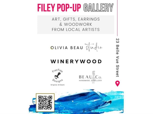 Filey Pop-Up Gallery will take place on Belle Vue Street, Filey on May 18. The Filey Pop-Up Gallery is hosted by four artists from three generations of family. Tucked away in the heart of the town, it's just up the street from Inghams Fish & Chips. You can expect to find original art on large and small-scale canvases, felt pictures, lazy Susan's, charcuterie boards, whisky flight glasses, earrings, oak barrel candle & espresso staves, framed pictures and more! It's free to visit the Filey Pop-up Gallery, and there is outdoor space for dogs.