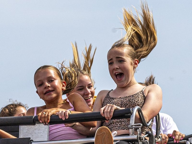 Thrills and spills at the regatta funfair! photo: Brian Murfield
