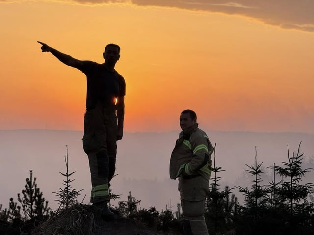 Emergency services have been working night and day to manage the blaze.