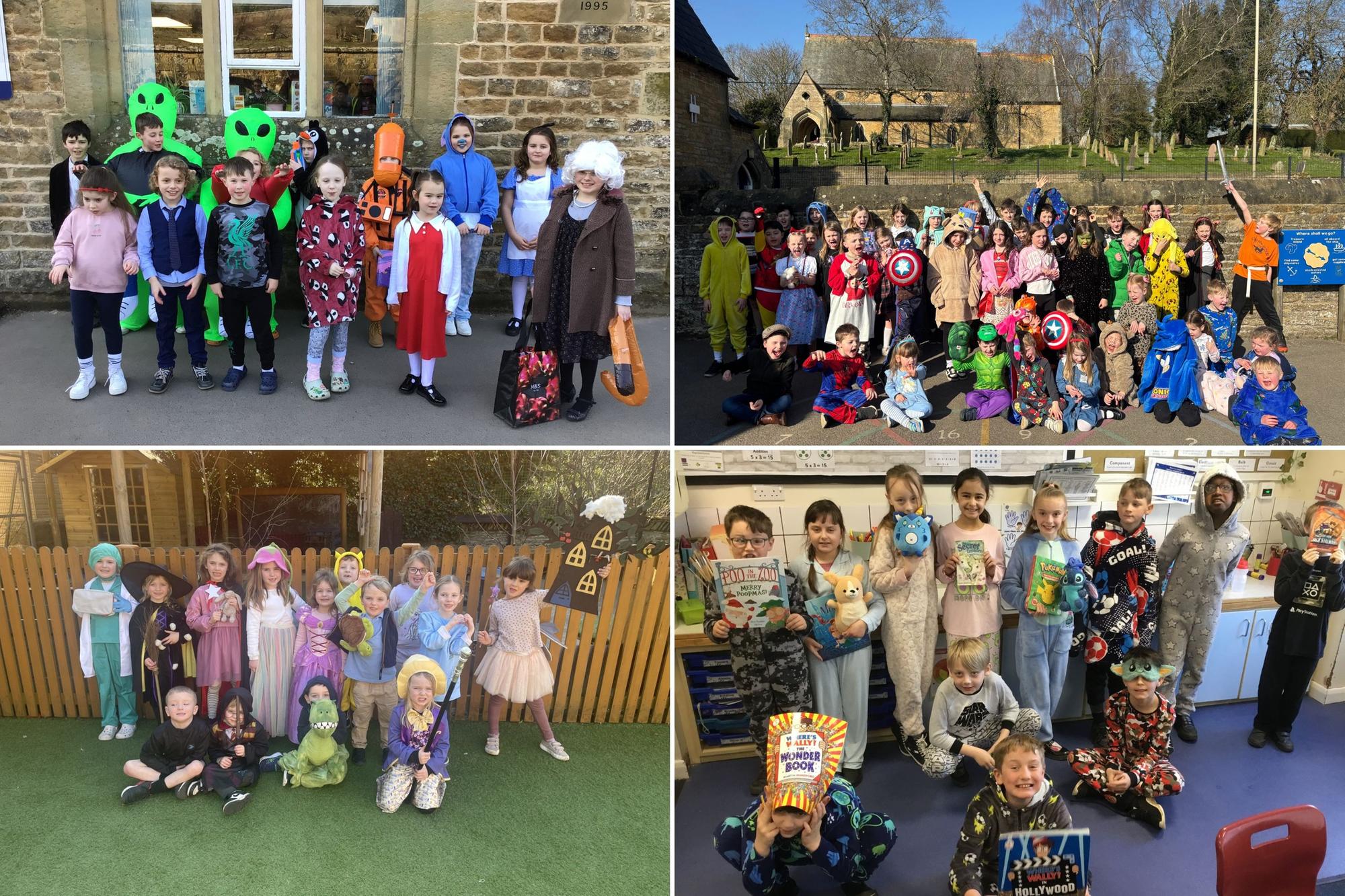 Youngsters from around Scarborough and Ryedale schools get into the World Book Day spirit.