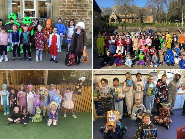 Youngsters from around Scarborough and Ryedale schools get into the World Book Day spirit.