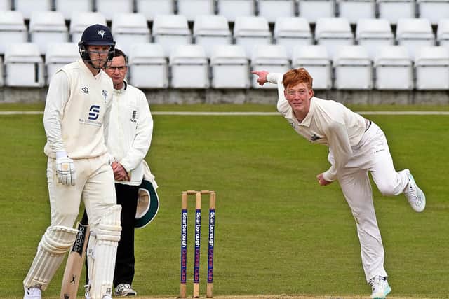 Scarborough spinner Clarke Doughney was among the wickets in the loss to Castleford.