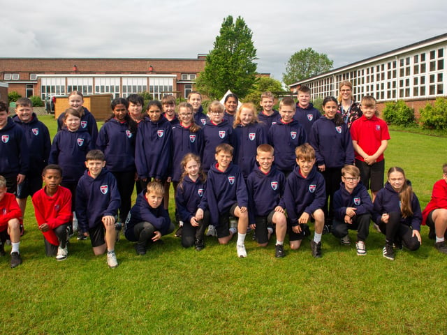Newby and Scalby School, Mrs Bates' class.