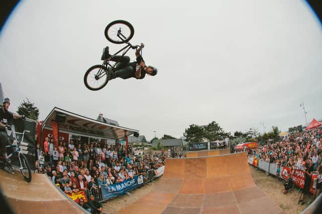 Team Extreme, featuring BMX riders, skateboarders, scooter and inline skaters, will be performing at Scarborough Extreme.