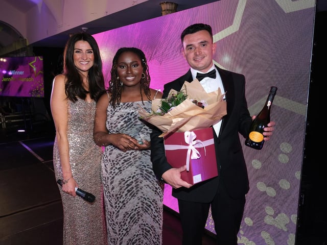 Amy Garcia, Jennifer Mensah and Jordan Padgham