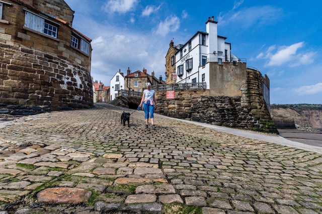 Robin Hoods Bay is located between Whitby and Scarborough and is a picturesque village with stunning views. Look out to sea as you make your beautiful proposal.
