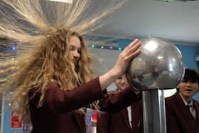 Physics fun at Fyling Hall School.