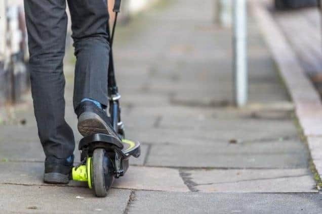 Police have issued a warning about E-scooters after reports of a young man speeding on one in Scarborough.