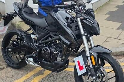 The Voge R125 black motorbike was stolen from Manham Hill street in Eastfield.