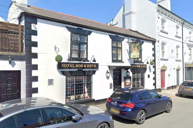 The Royal Dog and Duck is located on Dog and Duck Square, Flamborough, near Bridlington. It is a dog friendly establishment with an area at the back of the building to enjoy the sunshine.
