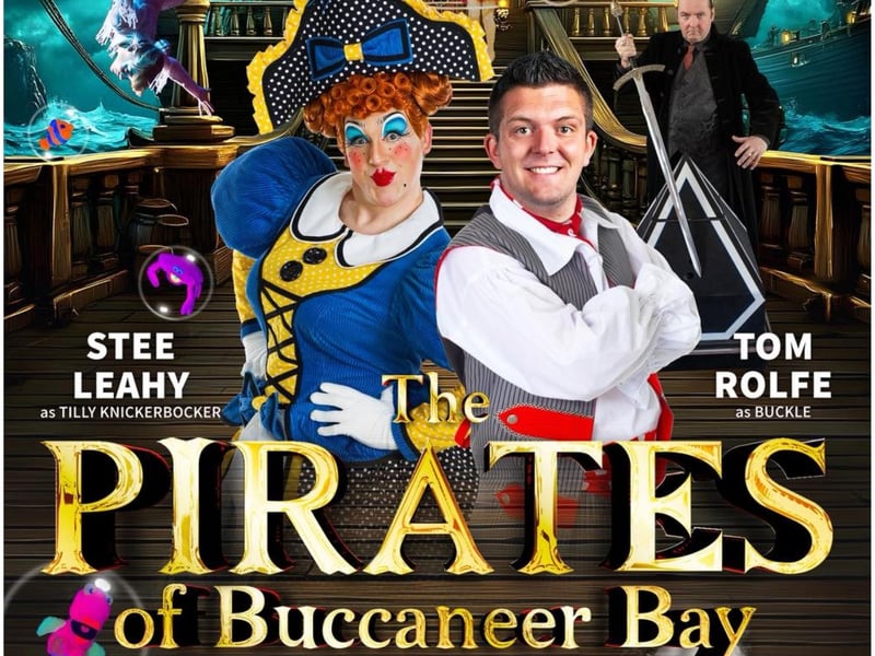 The Pirates of Buccaneer Bay will take place at Whitby Pavilion on October 27. From the award-winning team behind Sleeping Beauty and The Wizard of Oz comes a brand- new family spectacular – The Pirates of Buccaneer Bay! Packed with laughs, thrills, and jaw-dropping surprises, this is the high-seas panto experience you won't want to miss. Join the lovable Buckle the Cabin Boy as he sets sail on a wild quest packed with pirates, peril and plenty of pirate booty! Expect chaos and comedy galore from the side-splittingly funny Stee Leahy as the outrageous Tilly Knickerbocker, plus a full supporting cast of West End-quality performers.