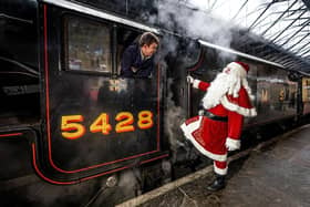 Santa Special on the North Yorkshire Moors Railway.