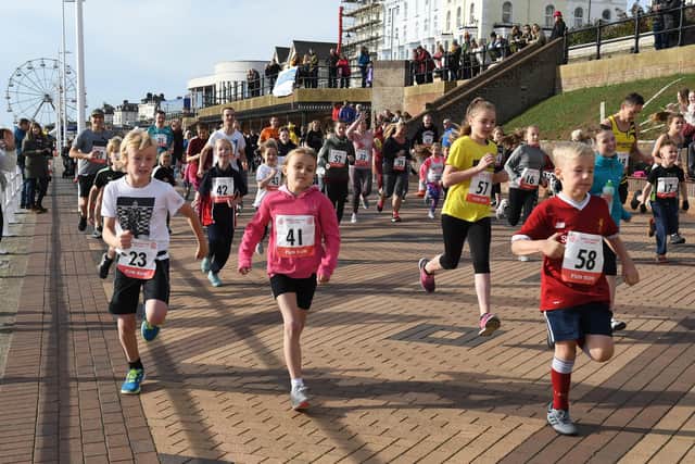 Bridlington Half Marathon 2018 Fun Run Picture by Paul Atkinson NBFP PA1840-12i