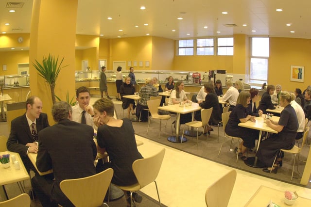 The Cole Brothers cafeteria in 2000.