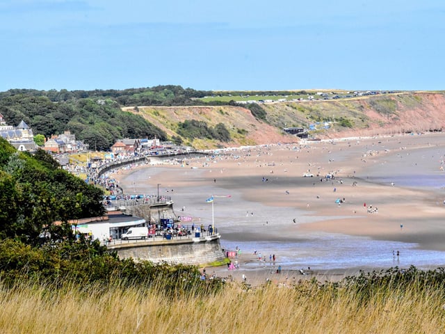 This lovely, sunny view of the beach at Filey was taken by Heather Palmer.