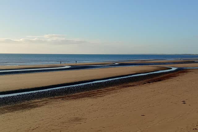 Beach water channels, by John Ralph.