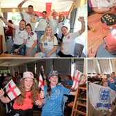 England Lionesses fans watch the FIFA's Women's World Cup final in The Byways and Scarborough Flyer!