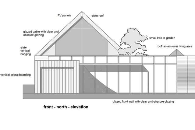 Proposed elevations - Cromwell Road, Scarborough.