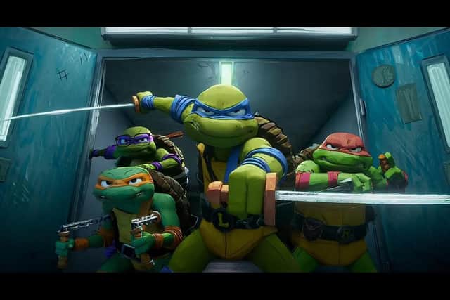 Teenage Mutant Ninja Turtles: Mutant Mayhem opens at the Hollywood Plaza on Friday August 4