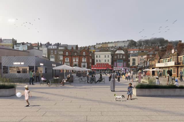 An artist's impression of what the new West Pier could look like, with new kiosks and open space. The designs are not final. (Photo: Hemingway Design)