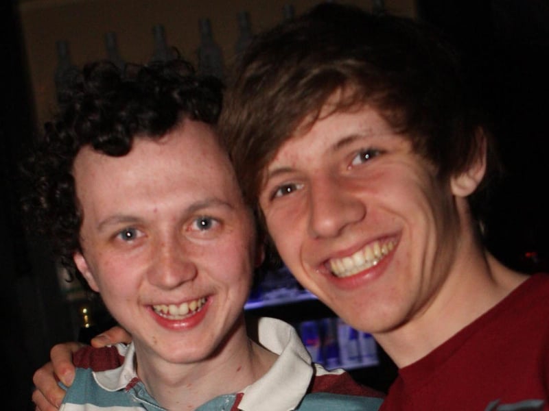 Josh & Andy in Blue Lounge.
132344n