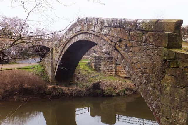 Glaisdale landmark Beggar's Bridge.