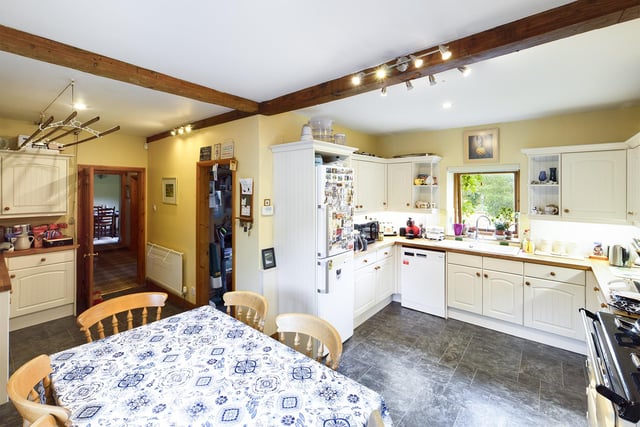 Plenty of space for cooking and dining within this kitchen hub.