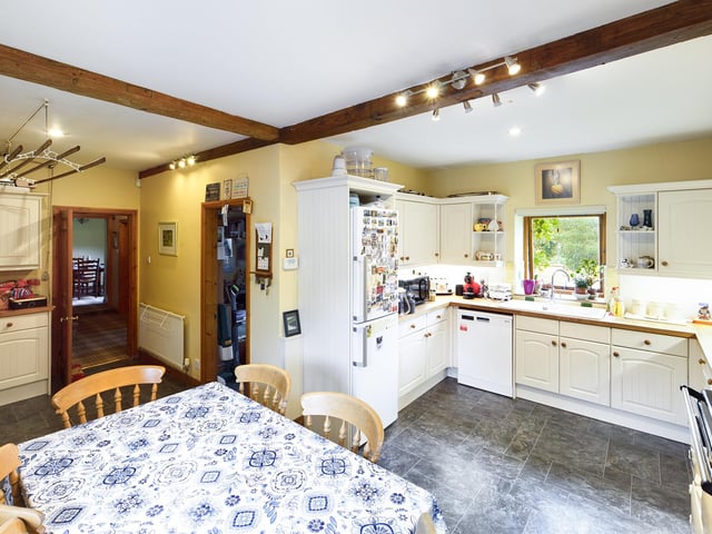 Plenty of space for cooking and dining within this kitchen hub.