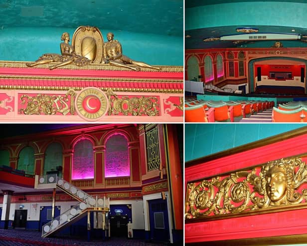 Inside the Capitol Theatre.
