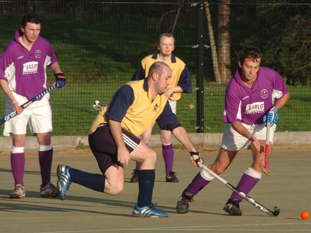 Do you recognise this Scarborough Hockey Club player in action v Huddersfield 2nds?