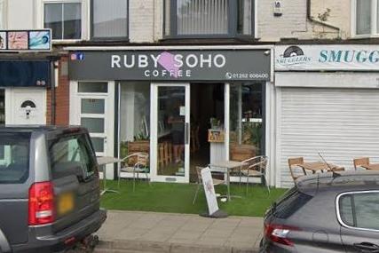 Ruby Soho is located on the Promenade. One Tripadvisor review said "We only called in briefly for a takeaway coffee but were very impressed. The coffee was excellent. It was a lovely space and the chap who served us could not have been more personable."