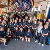 Attendees at the 'Women in Search and Rescue Conference' held at Bridlington RNLI Station. Credit: RNLI/Michael Milner