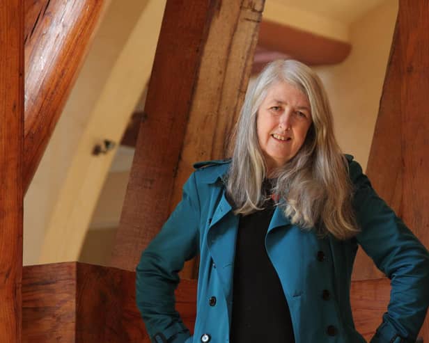 Classicist Mary Beard talks about her latest book at Queen Street Methodist Central Hall on Sunay June 7