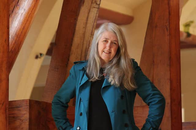 Classicist Mary Beard talks about her latest book at Queen Street Methodist Central Hall on Sunay June 7
