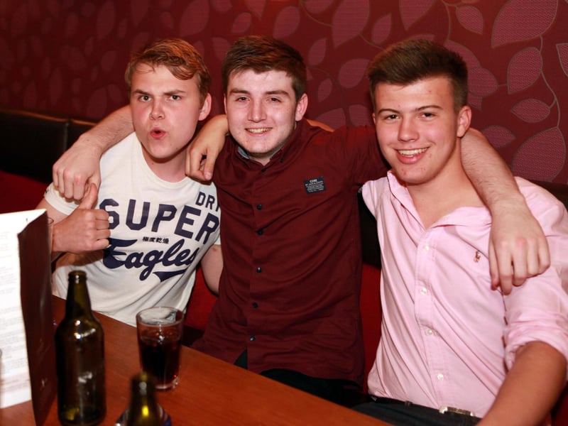 Josh, Max and Gary watching the football in Tui's cocktail bar.
142431f