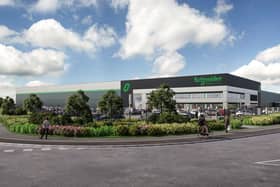 Artists impression of how the new building will look