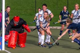 Whitby Hockey Club Ladies beat Hartlepool Caledonians and Billingham 6-0. Photo by Brian Murfield