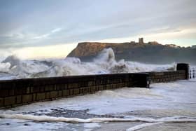 A yellow weather warning has been issued by the Met Office for the Yorkshire coast. Photo courtesy of Levi Athan.