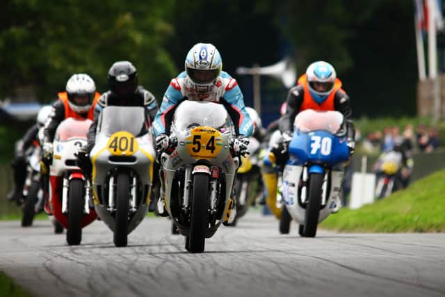 The Barry Sheene Classic meeting returns to Oliver’s Mount in Scarborough. PHOTO BY STEVE BETTS