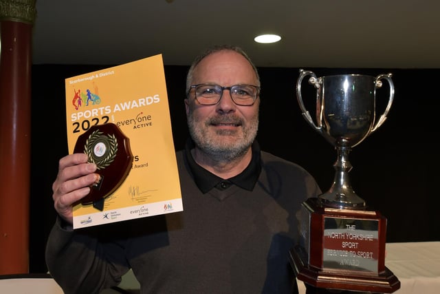 Service to Sport Awards Winner Steve Matthews