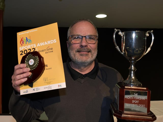 Service to Sport Awards Winner Steve Matthews