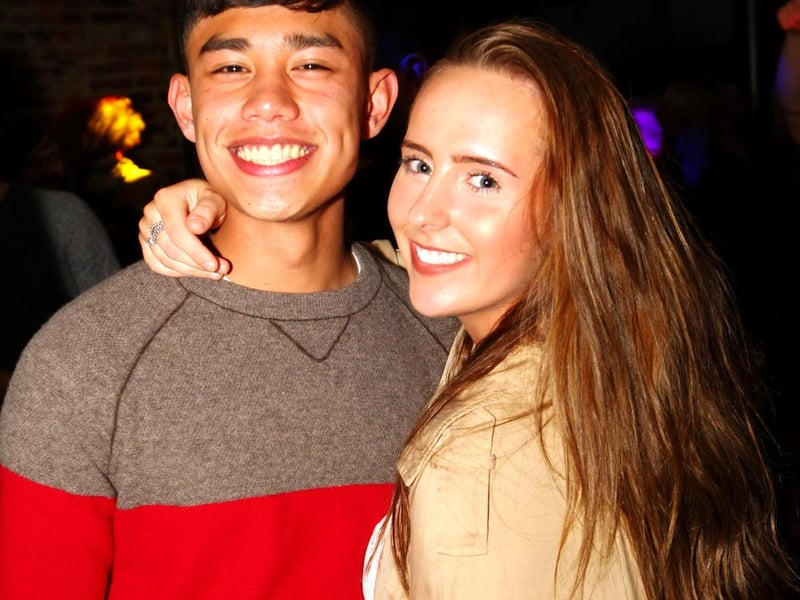 Ruff and Tia in Blue Lounge