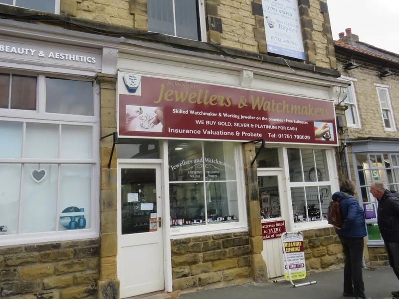 Jewellers & Specialist watch repairs business run from an excellent retail premises in the busy North Yorkshire market town of Pickering, occupying a most favourable position in the town. Currently for sale with Alan J Picken for £34,950 leasehold.