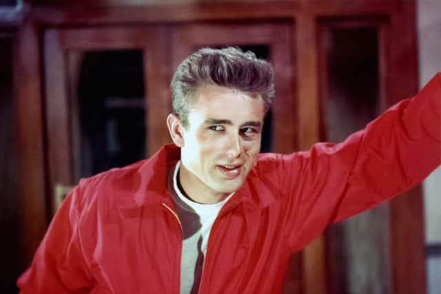 Actor James Dean in Rebel Without A Cause